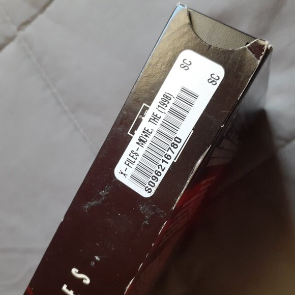 The X-Files Movie VHS 1998 THX Hollywood Video Rental Horror Scifi X Files - Picture 5 of 8